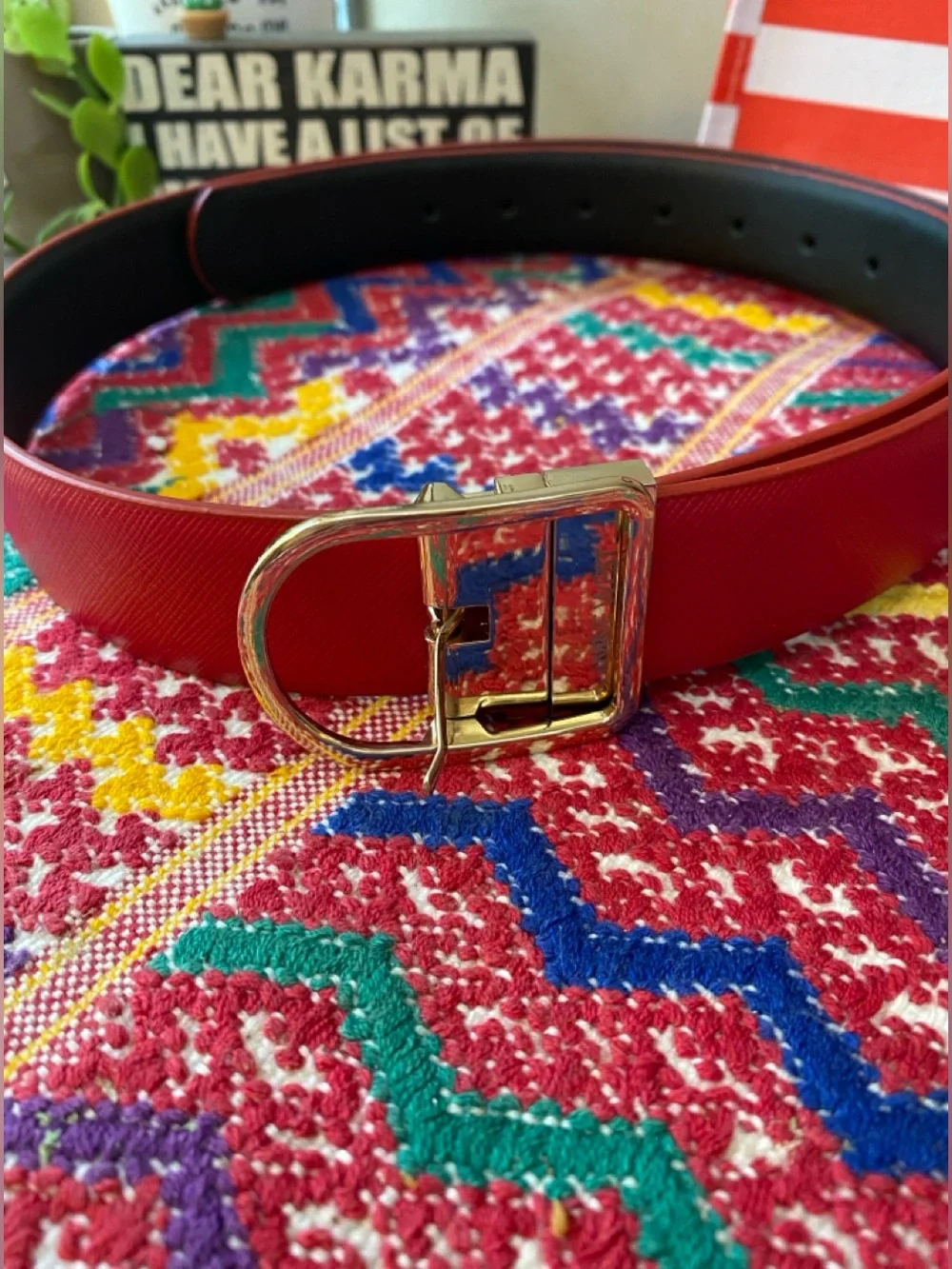 NINE WEST Reversible Belt